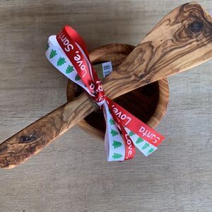 Olive Wood Bowl And Spatula Trader Joe’s
